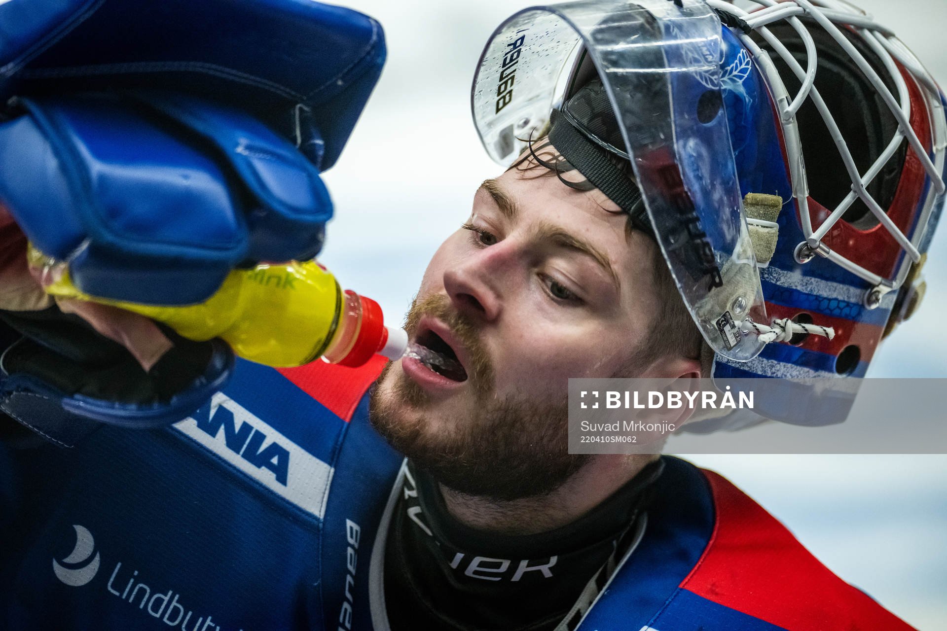 Oskarshamns målvakt Tim Juel