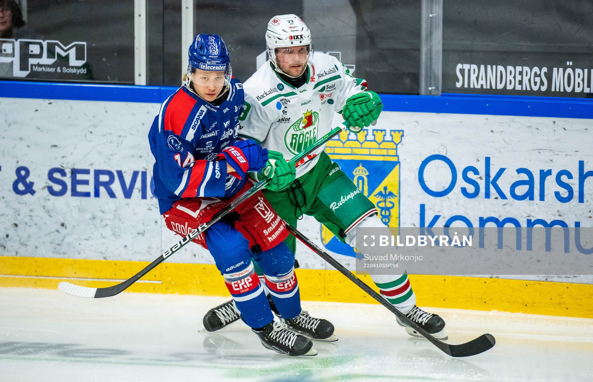 Oskarshamns Mikkel Øby-Olsen och Rögles Valtteri