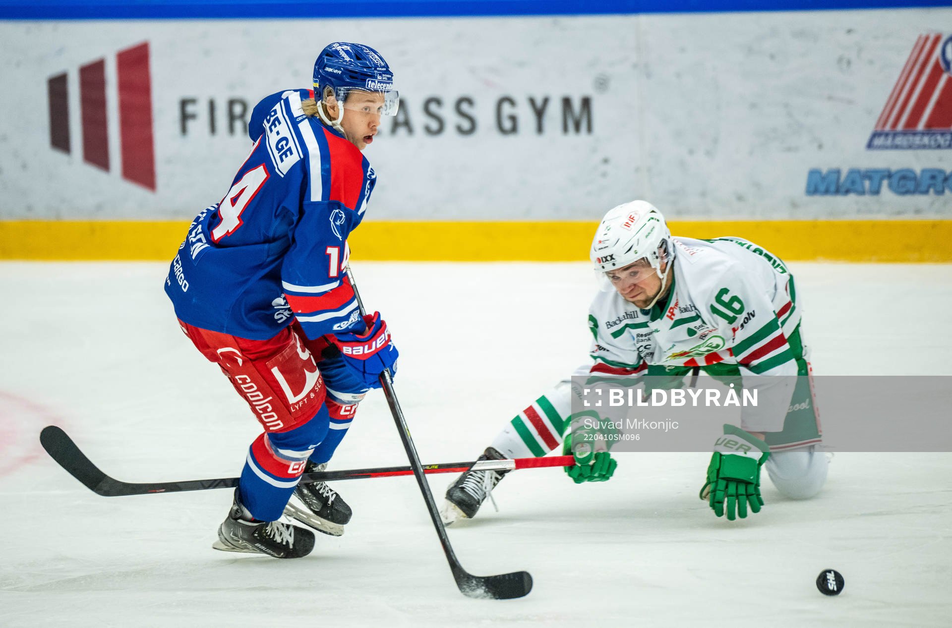 Oskarshamns Mikkel Øby-Olsen och Rögles Lucas