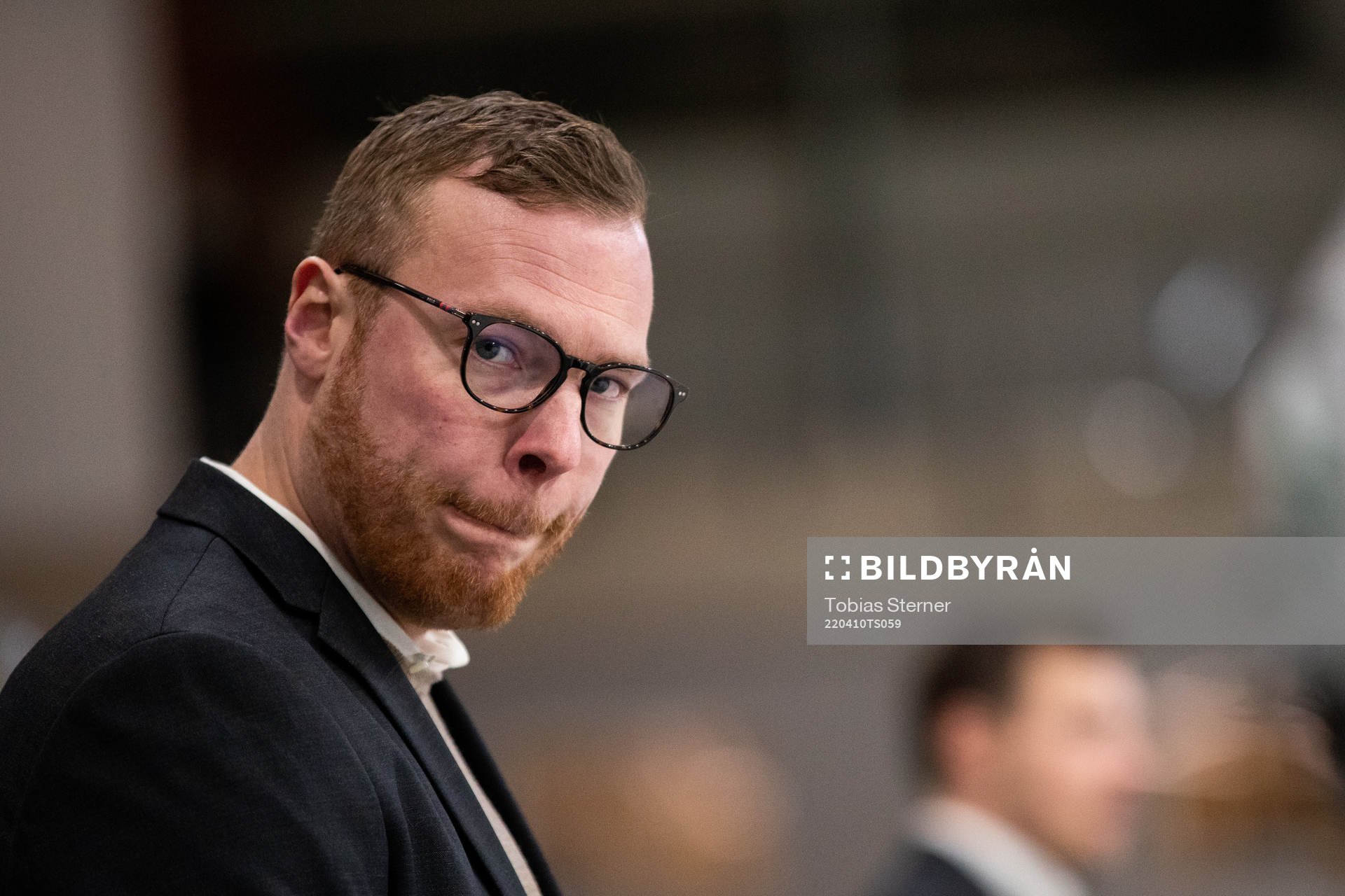 Rögles assisterande tränare Linus Karlsson