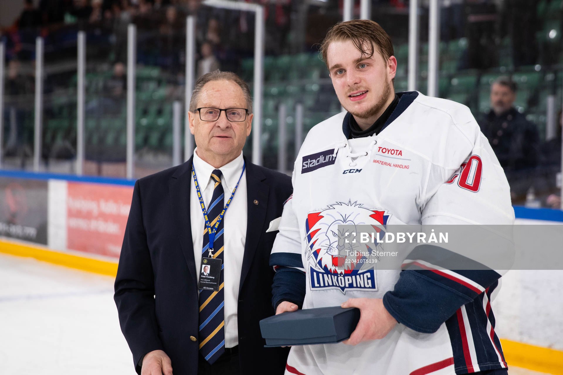 Svenska Ishockeyförbundets vice ordförande Peter Forsberg