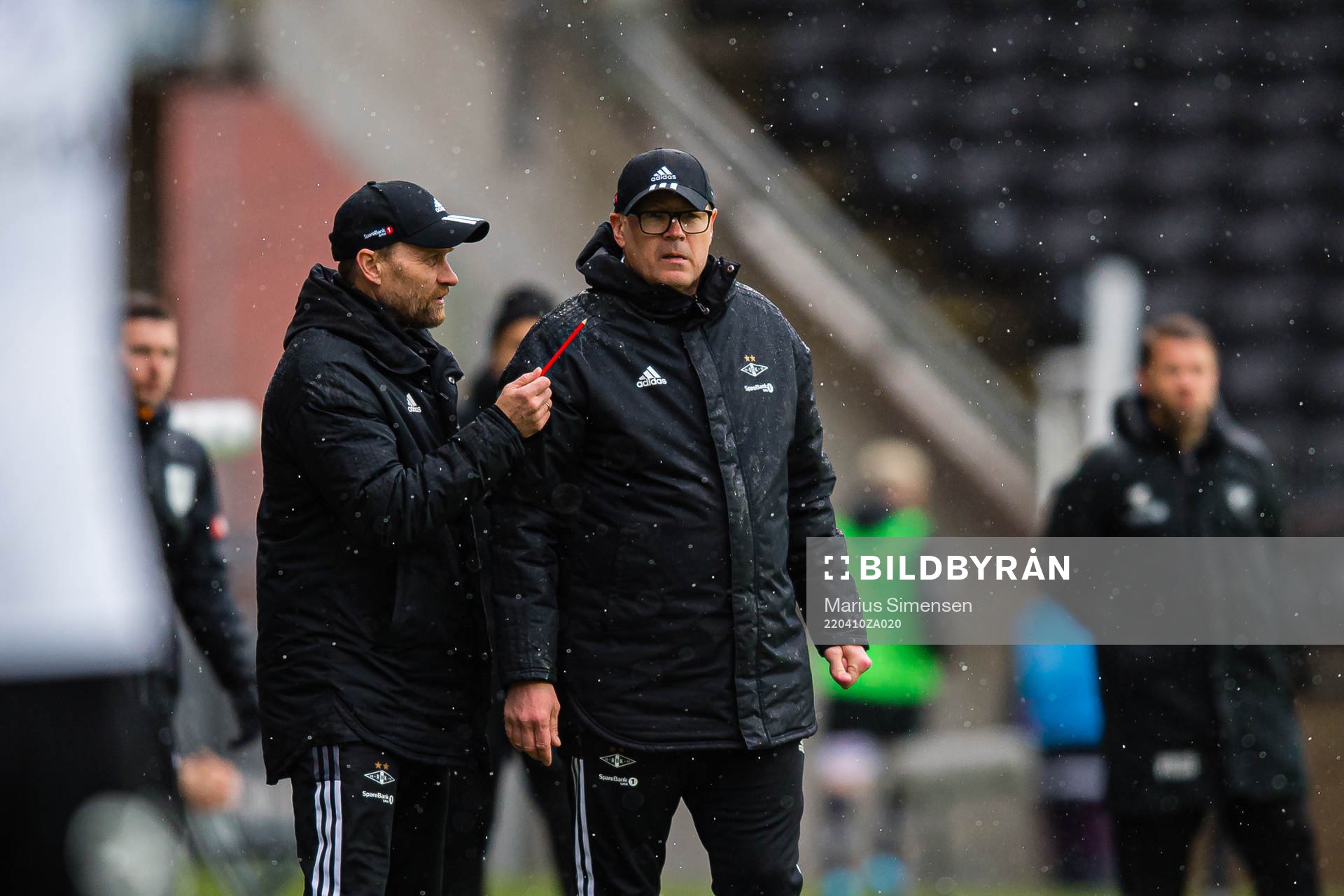 Geir Frigård, assistant coach of Rosenborg, and Kjetil