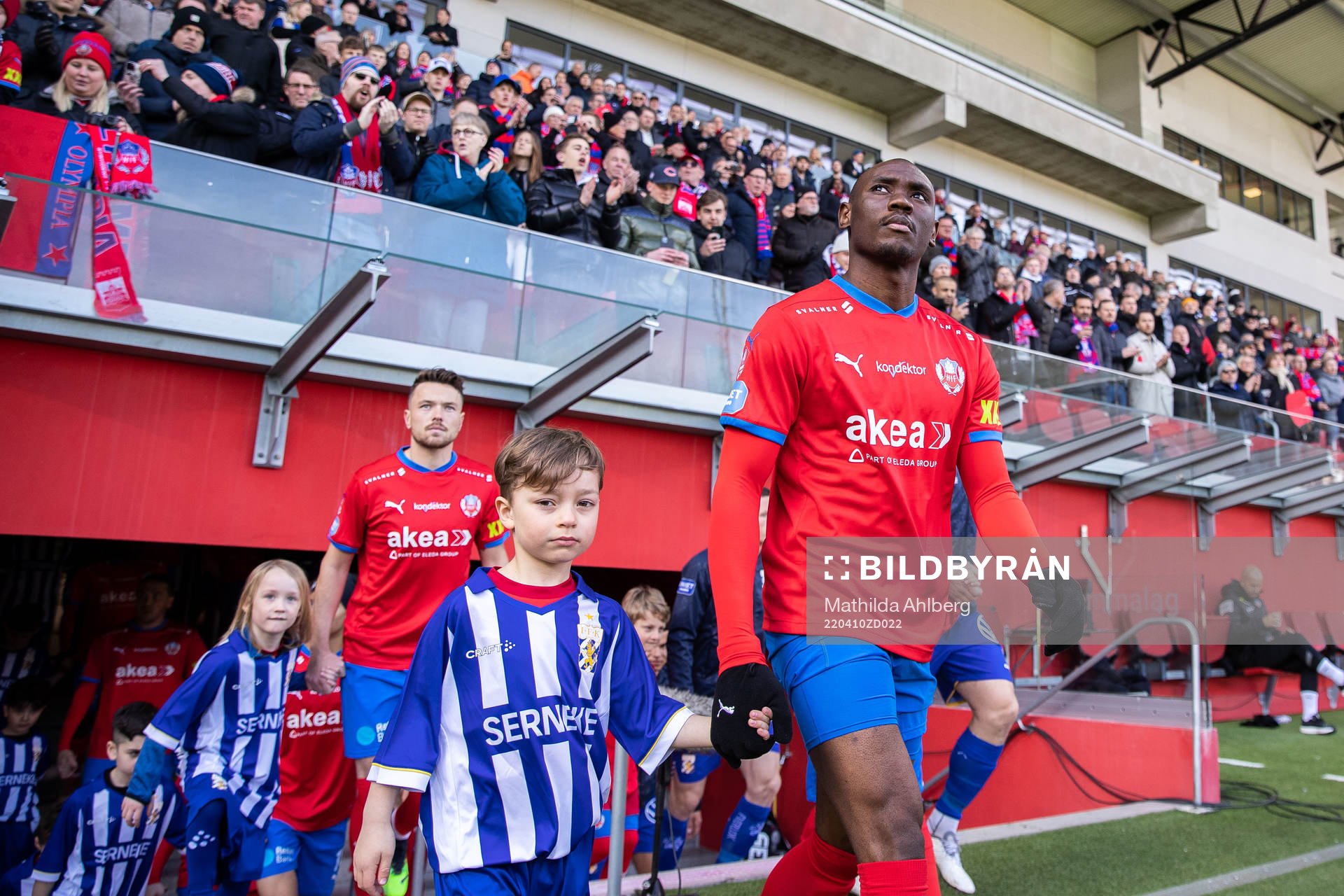 Helsingborgs Viljormur Davidsen och Ravy Tsouka-Dozi