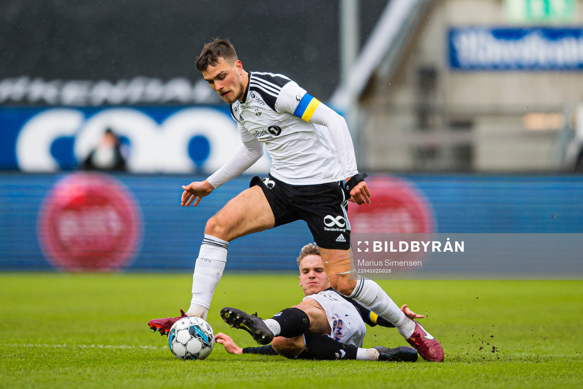 Pavle Vagic of Rosenborg and Conrad Wallem of Odd