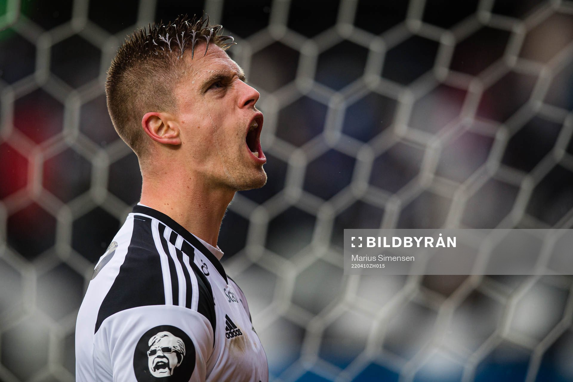 Markus Henriksen of Rosenborg celebrates
