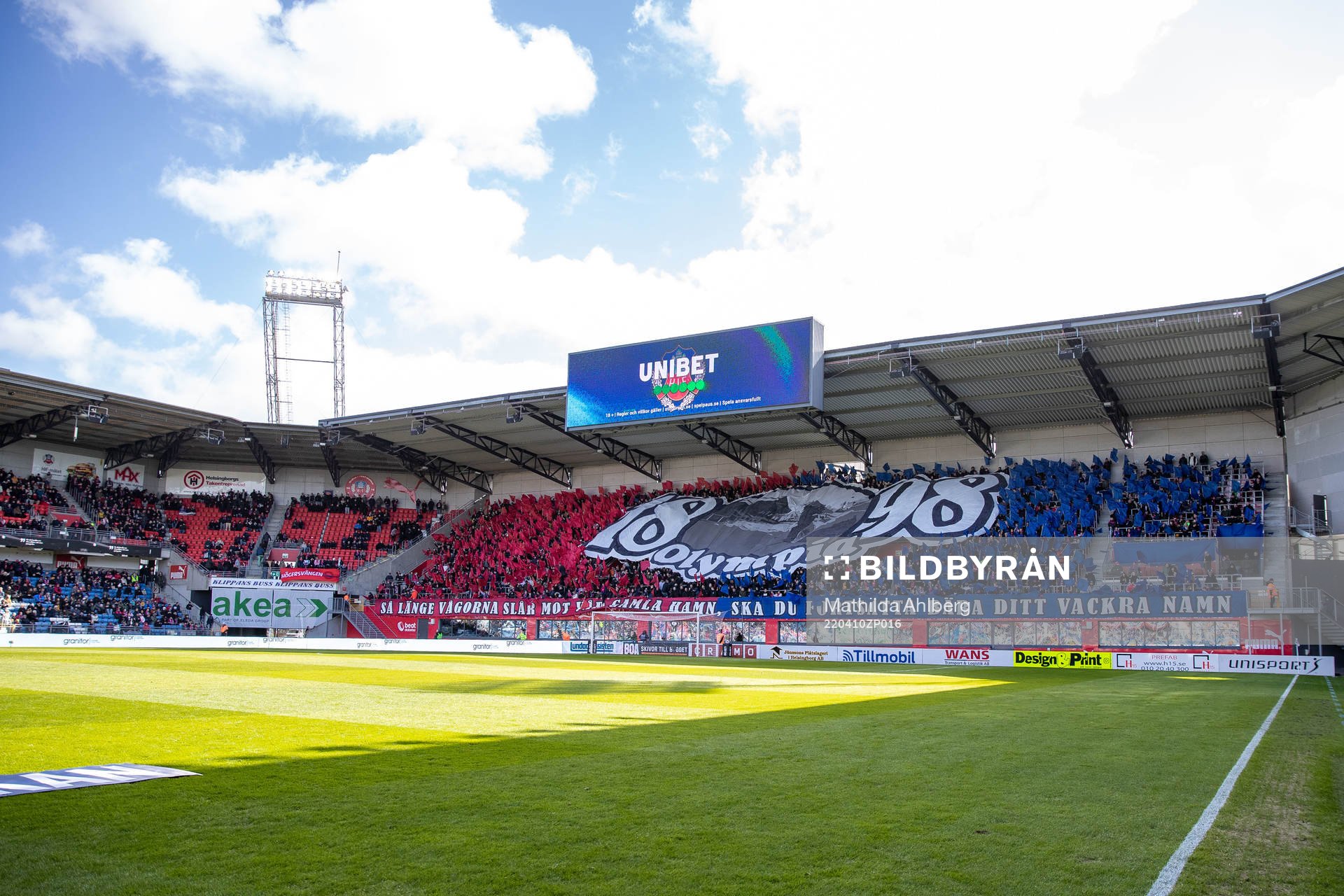 Helsingborgs tifo