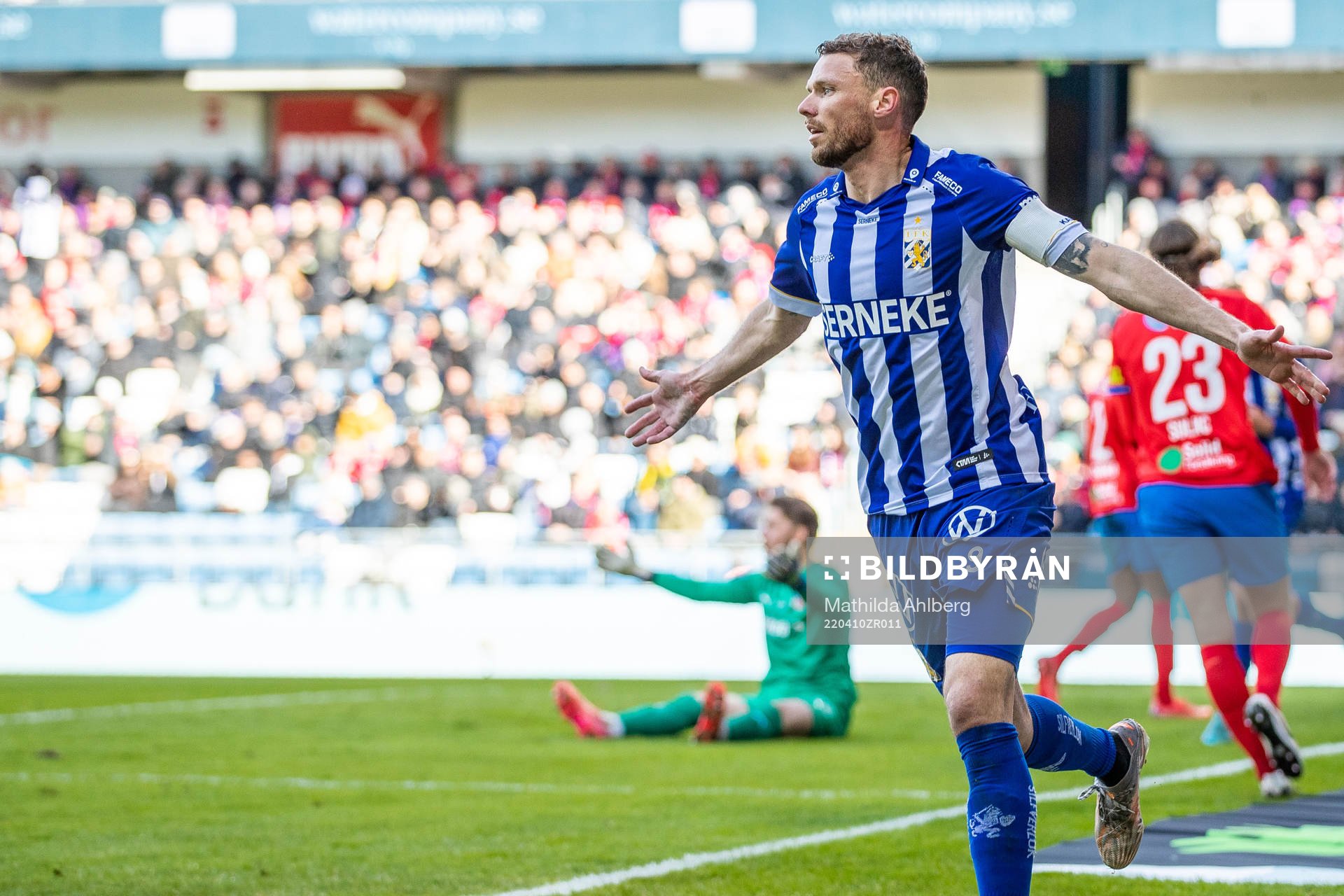 IFK Göteborgs Marcus Berg jublar