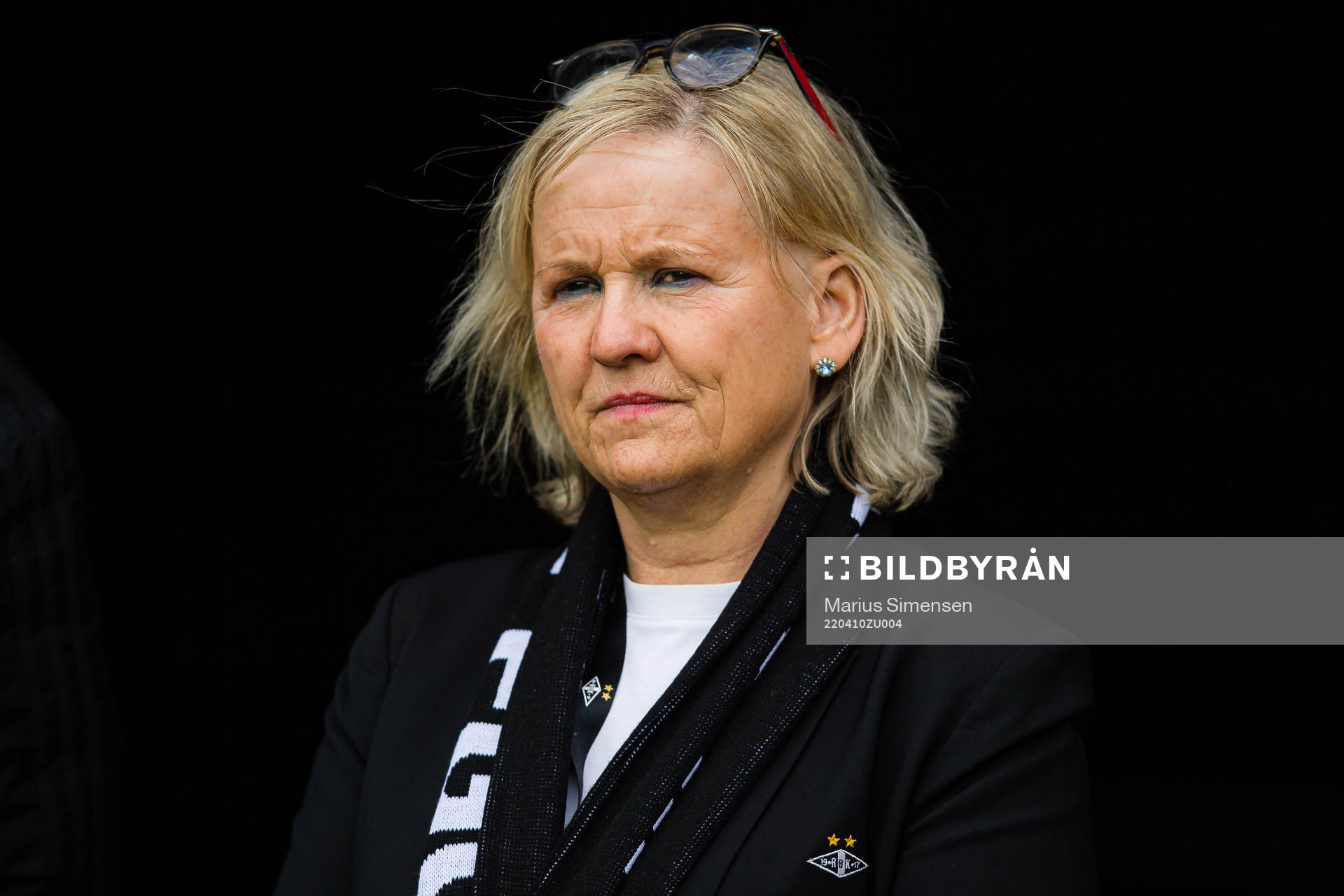 Tove Moe Dyrhaug, managing director of Rosenborg BK, ahead of the Eliteserien match between Rosenborg and Odd on April 10, 2022 in Trondheim.