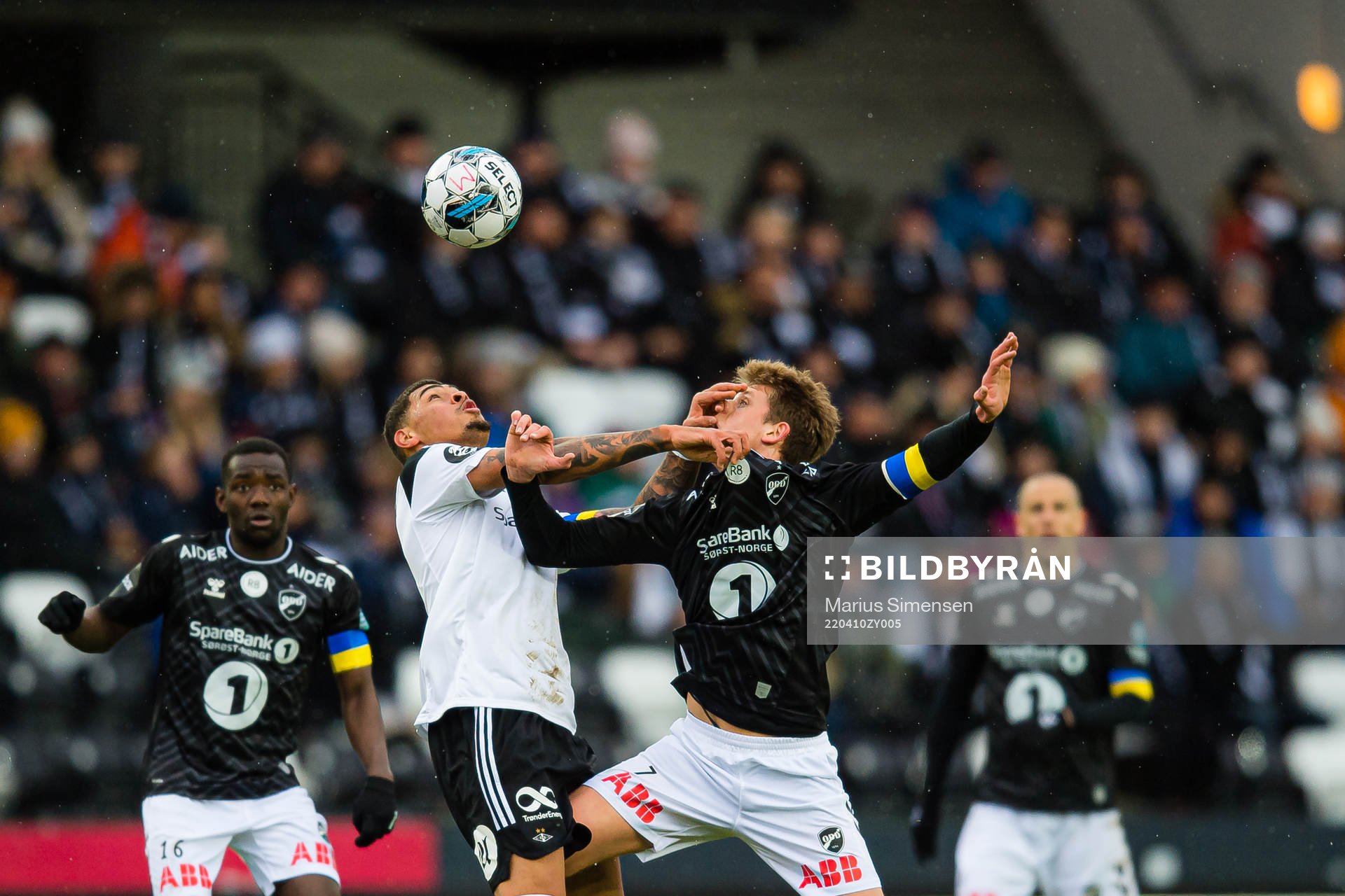 Noah Jean Holm of Rosenborg and Filip Rønningen Jørgensen