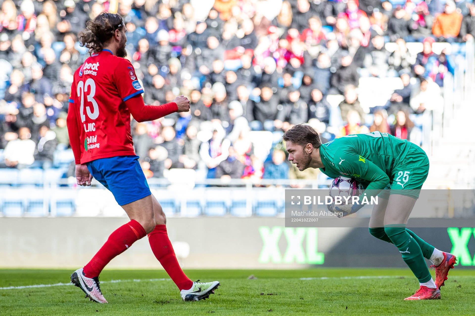 Helsingborgs målvakt Kalle Joelsson