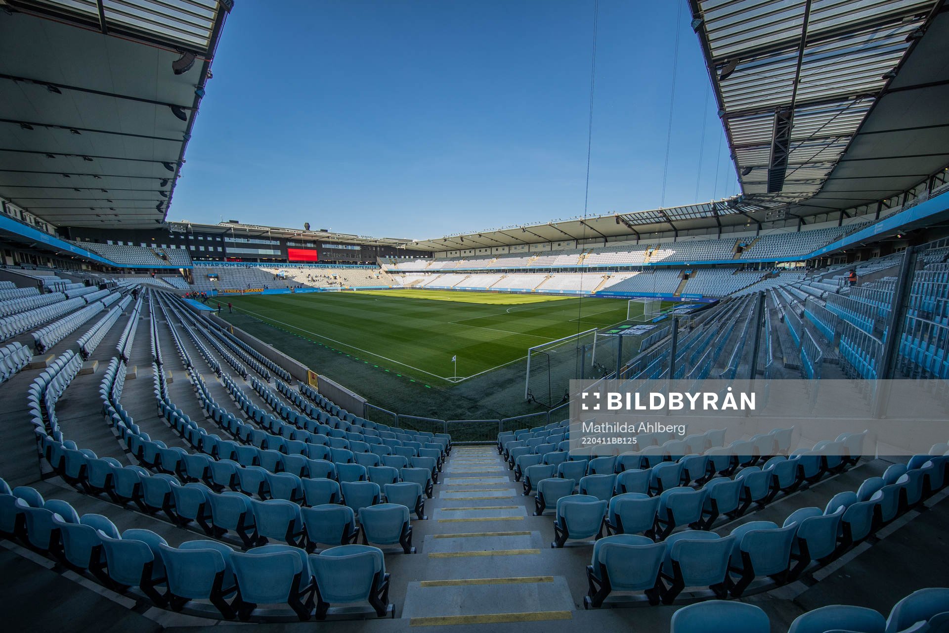 Interiör av Eleda Stadion