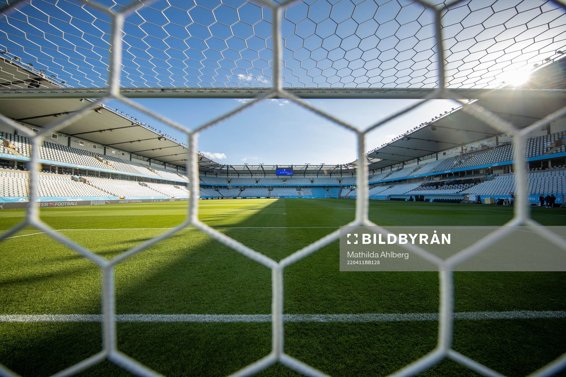 Interiör av Eleda Stadion