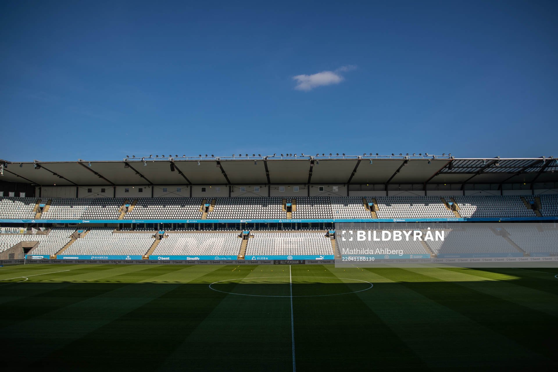 Interiör av Eleda Stadion