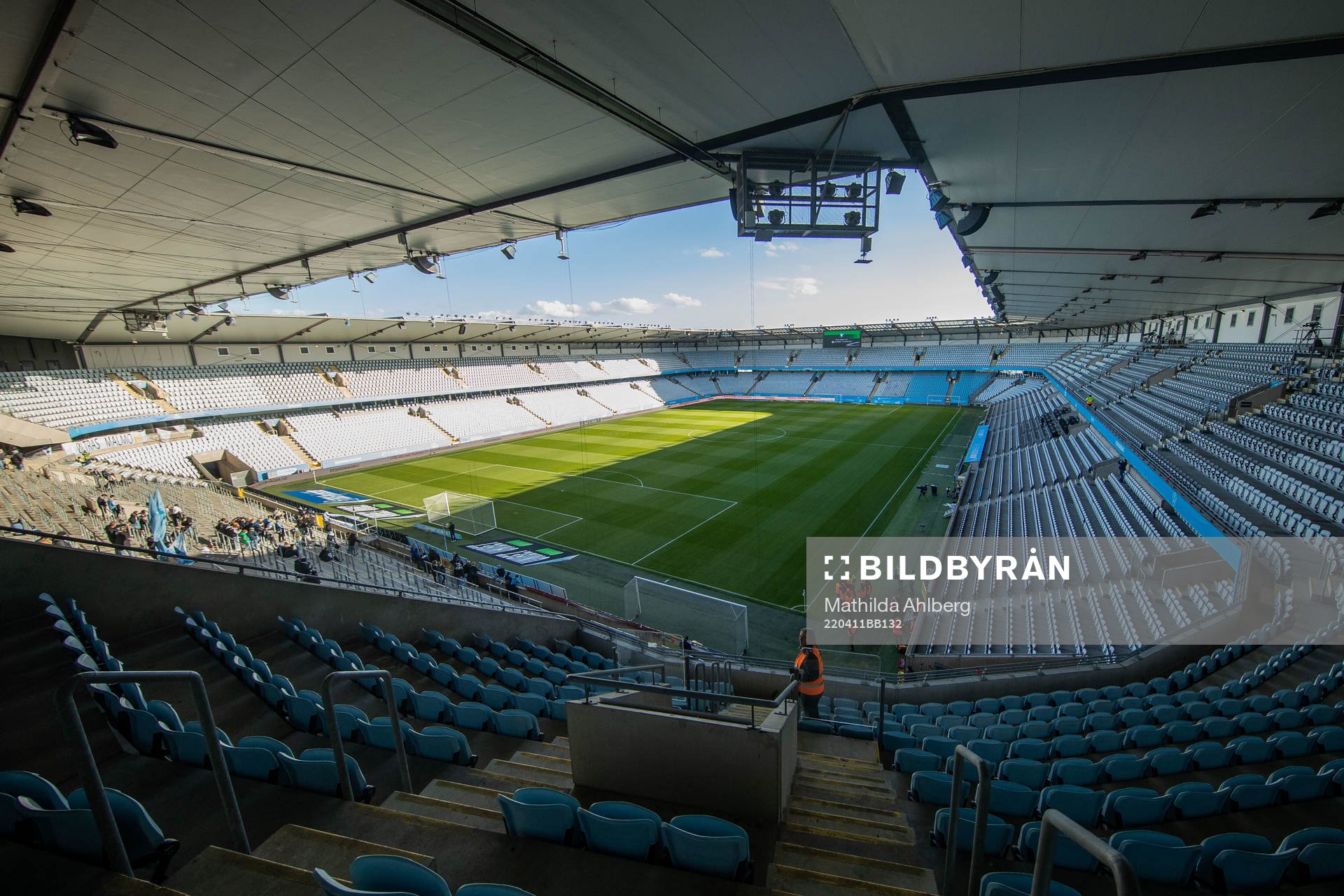 Interiör av Eleda Stadion