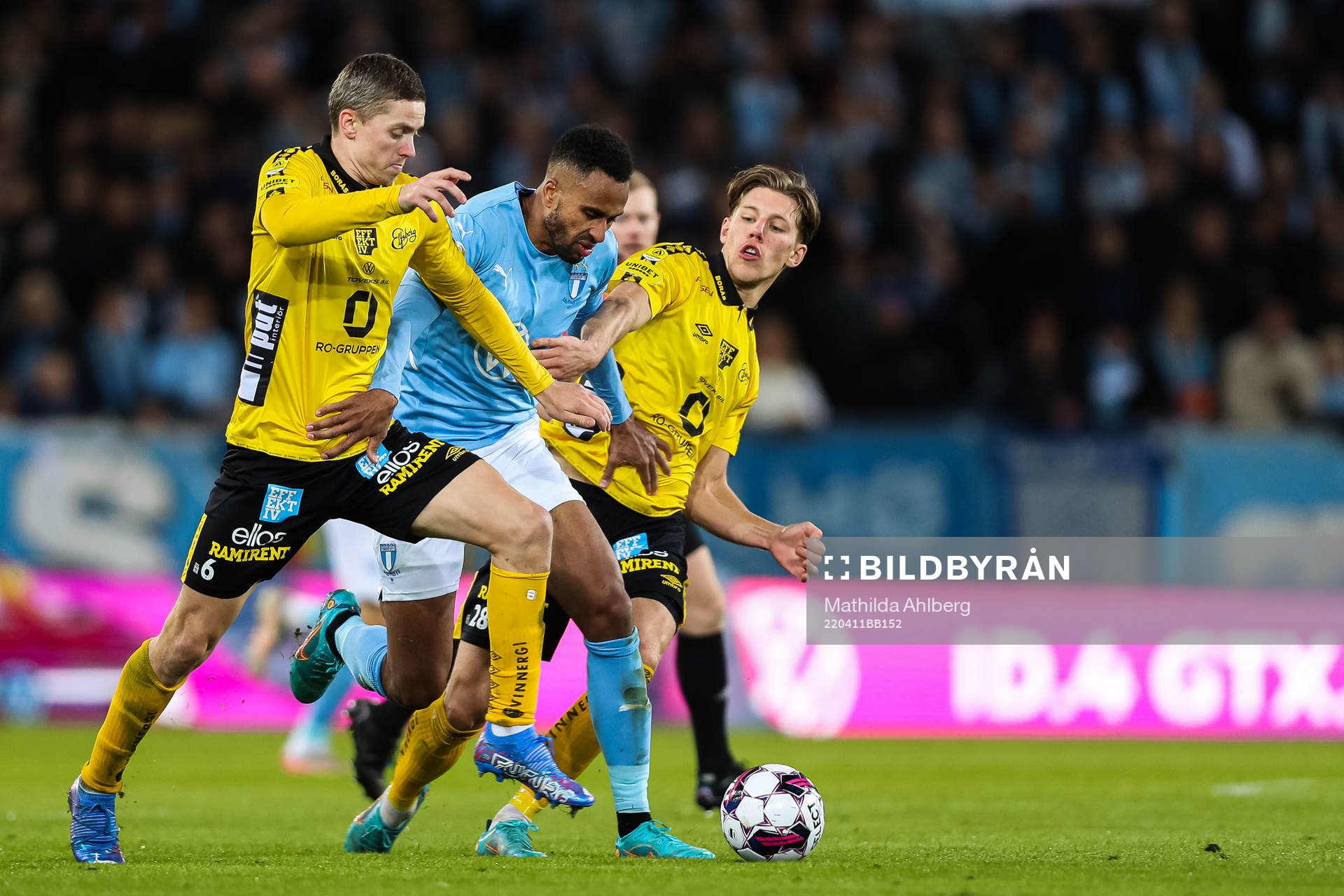 Elfsborgs André Ibsen Rømer och Noah Söderberg mot