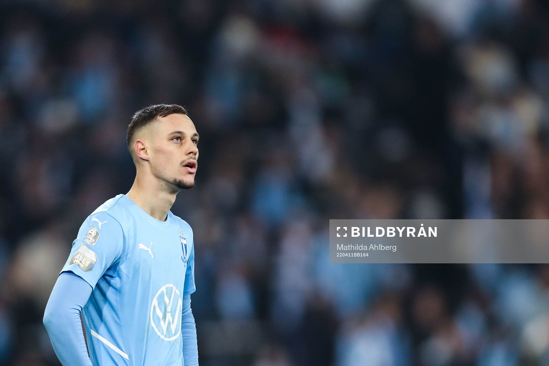 Malmö FFs Veljko Birmancevic deppar