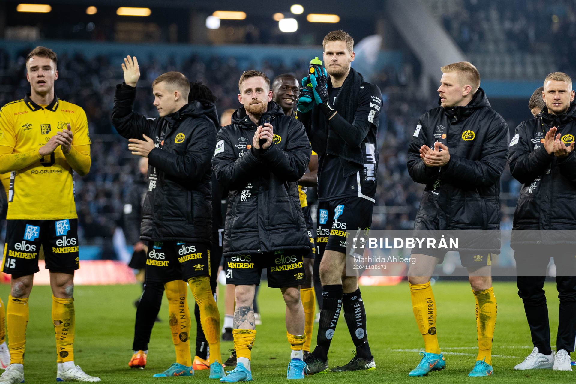 Elfsborgs Rasmus Alm, målvakt Tim Rönning och Per Frick