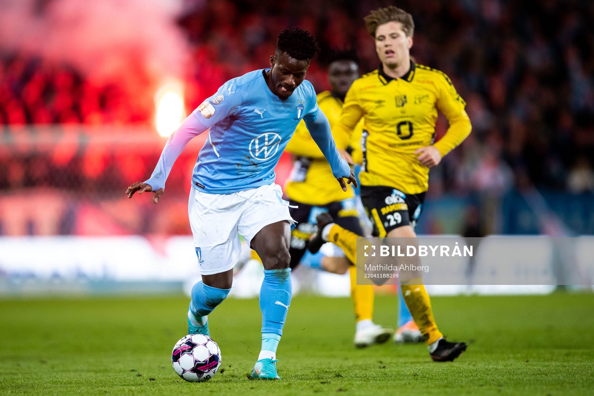 Malmö FFs Malik Abubakari