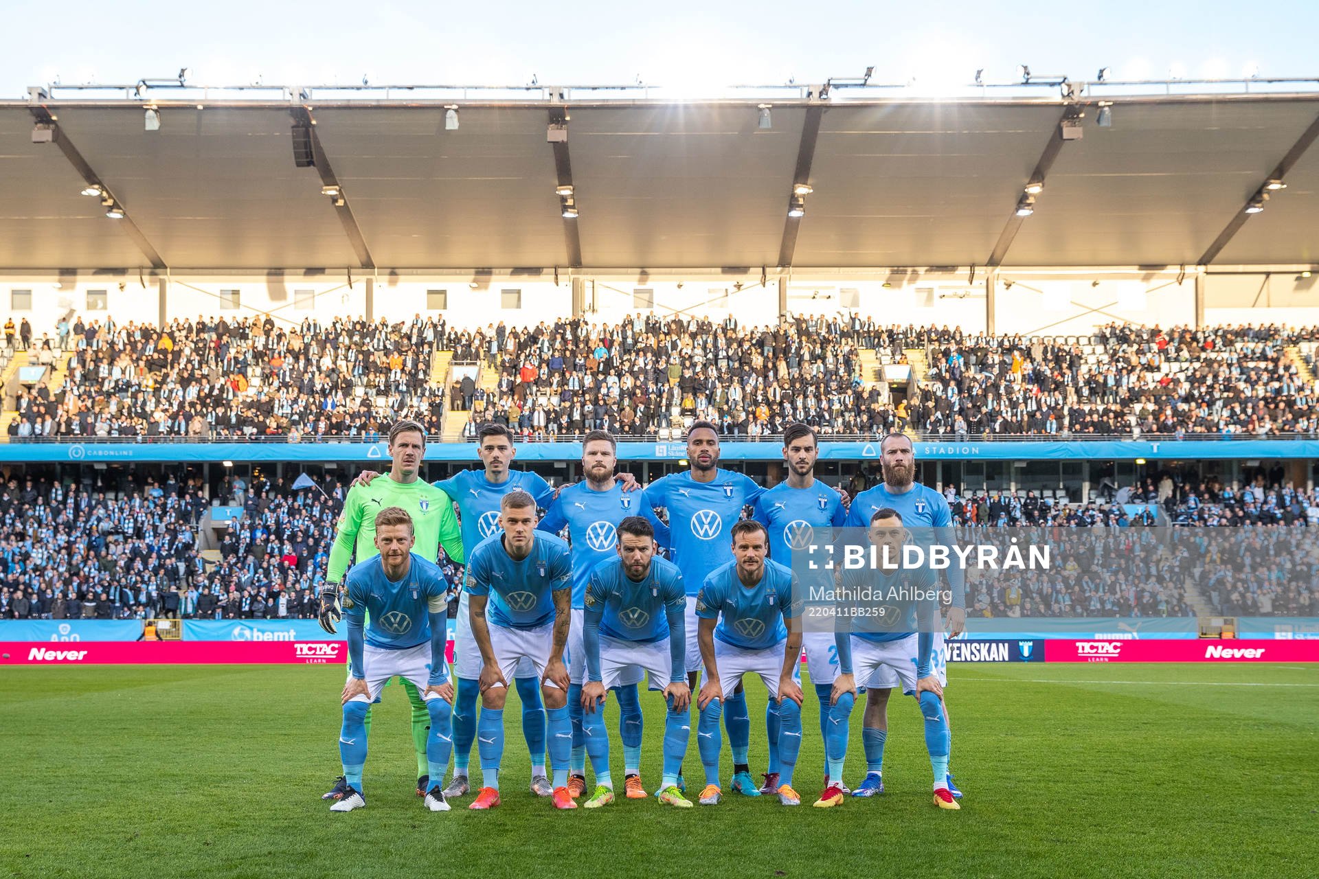 Malmö FFs målvakt Johan Dahlin, Dennis Hadzikadunic ,
