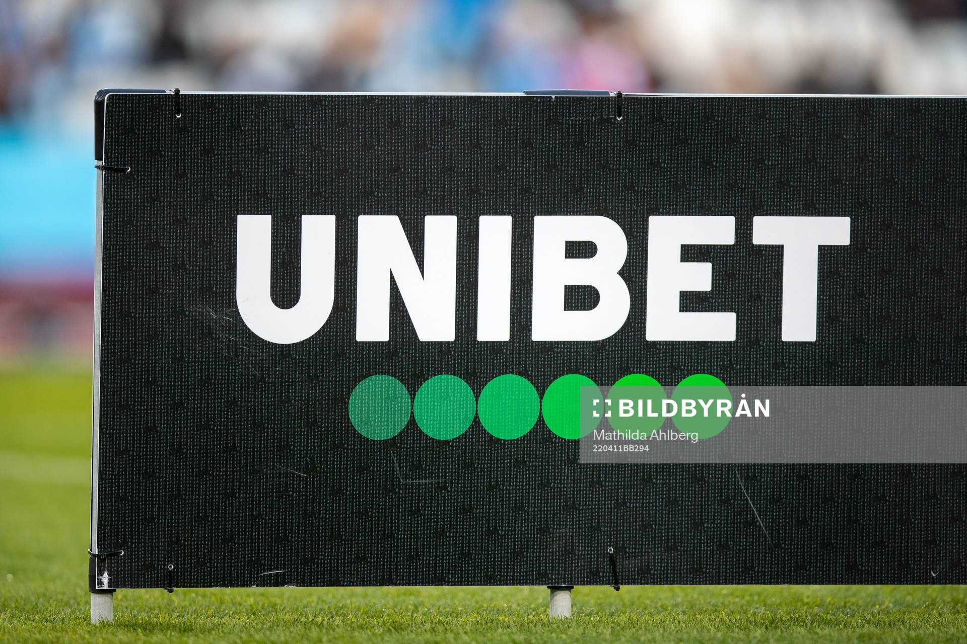 Unibet skylt