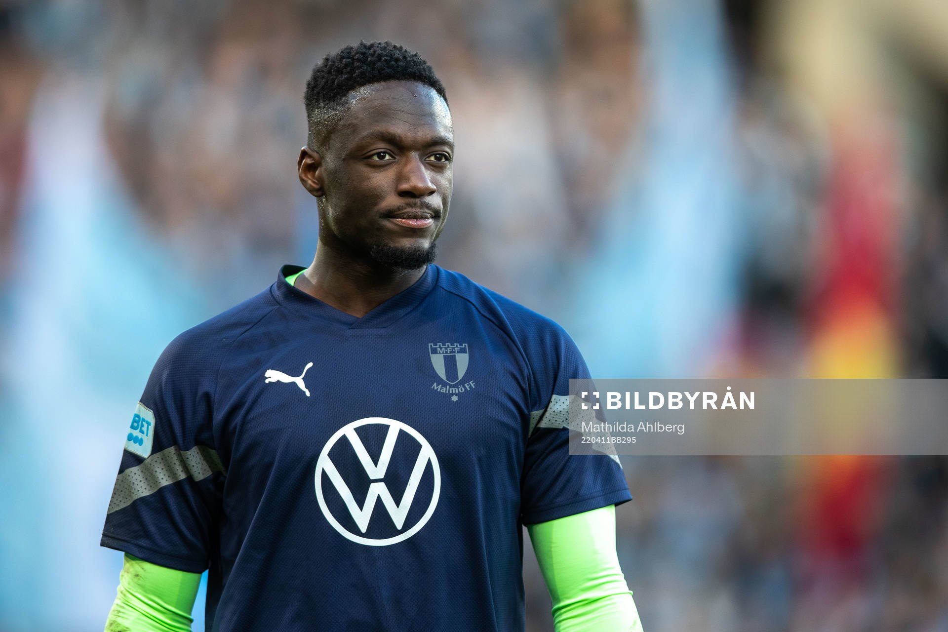Malmö FFs målvakt Ismael Diawara