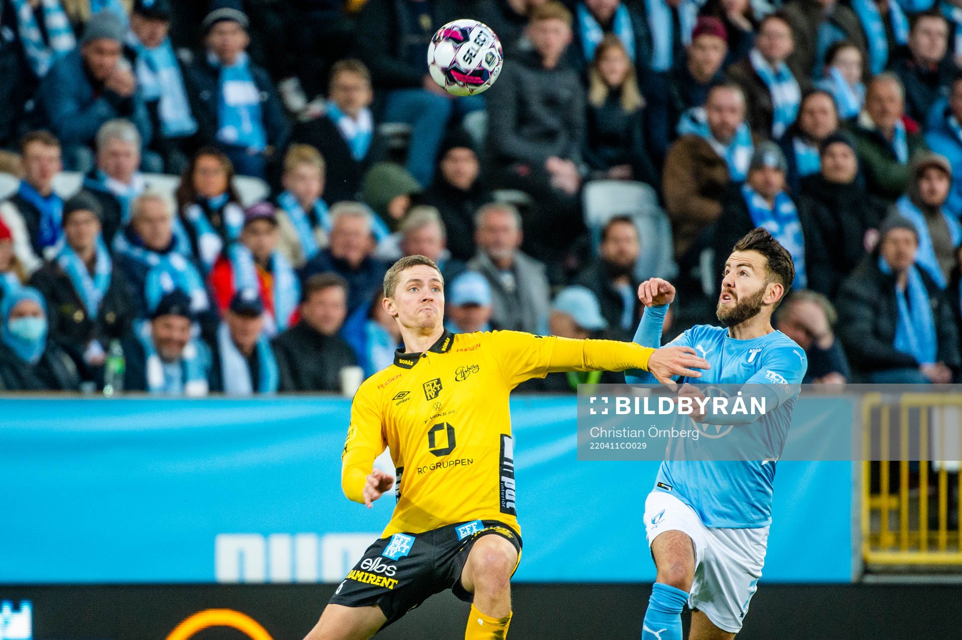 Elfsborgs André Ibsen Rømer mot Malmö FFs Erdal Rakip
