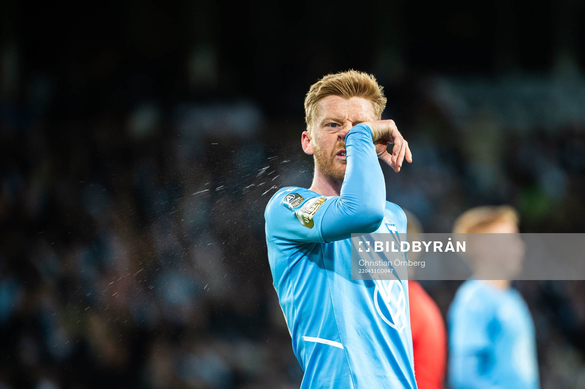 Malmö FFs Anders Christiansen deppar