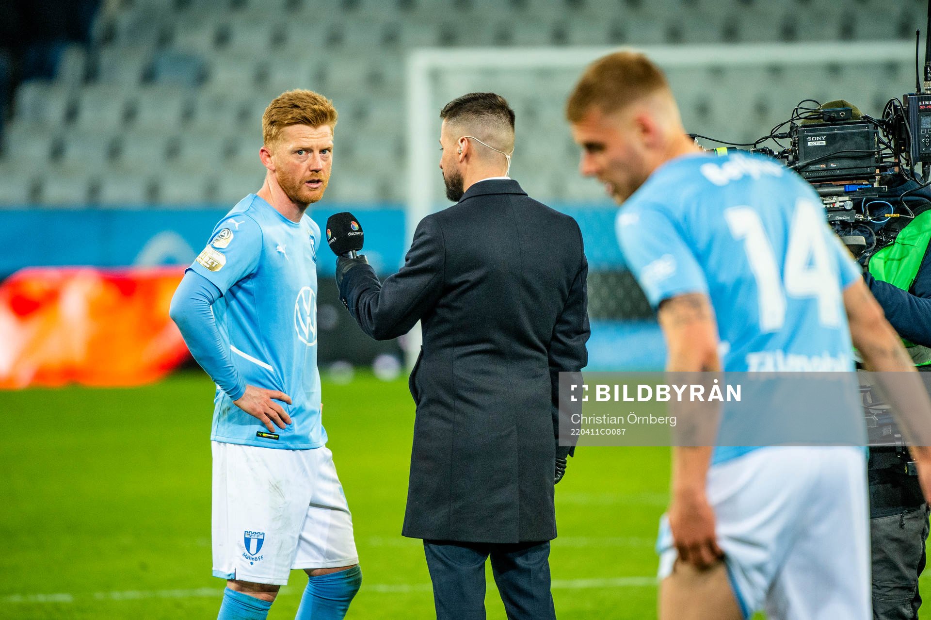 Malmö FFs Anders Christiansen deppar
