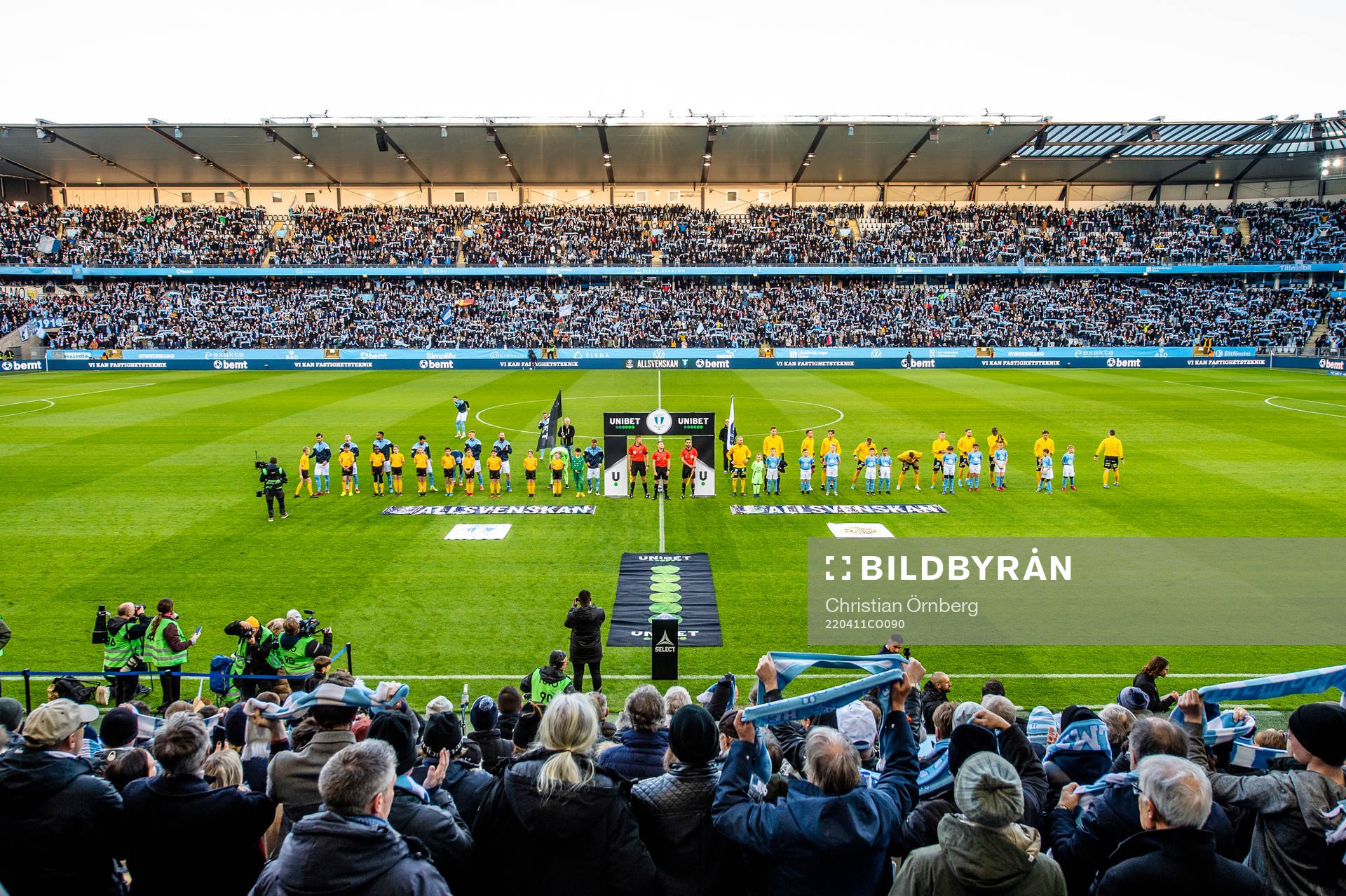 Malmö FF och Elfsborg ställer upp på Eleda stadion innan