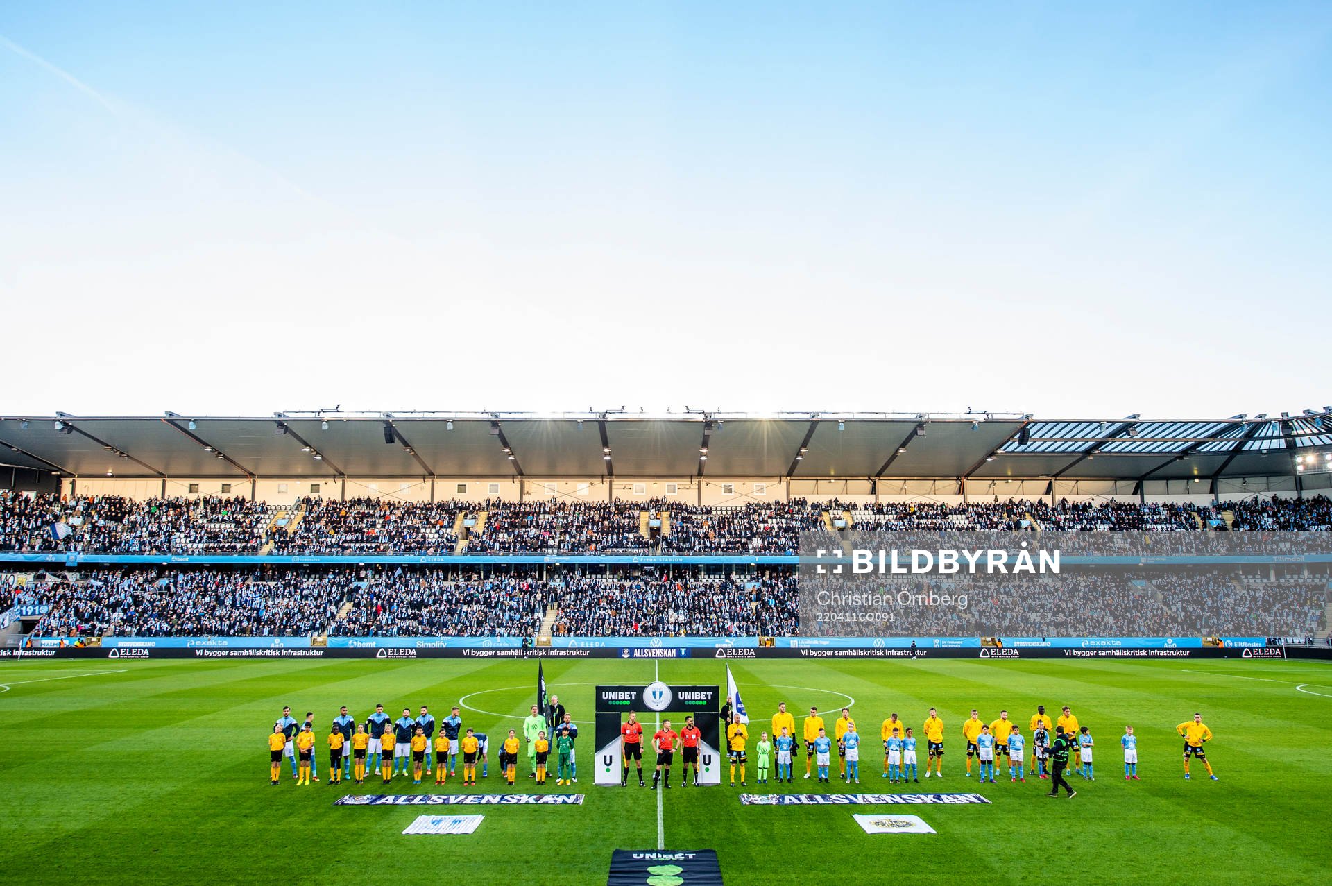 Malmö FF och Elfsborg ställer upp på Eleda stadion innan