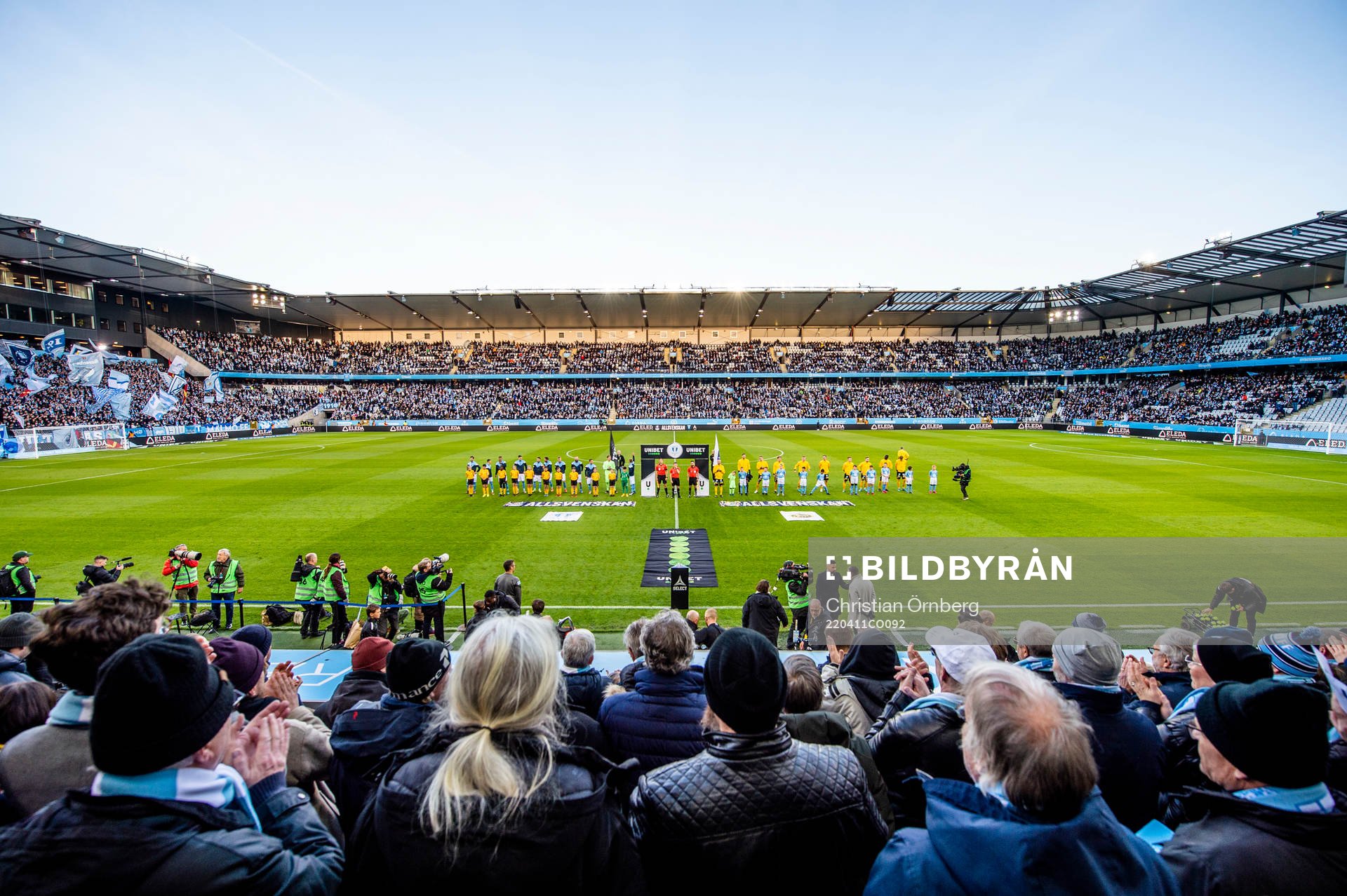Malmö FF och Elfsborg ställer upp på Eleda stadion innan