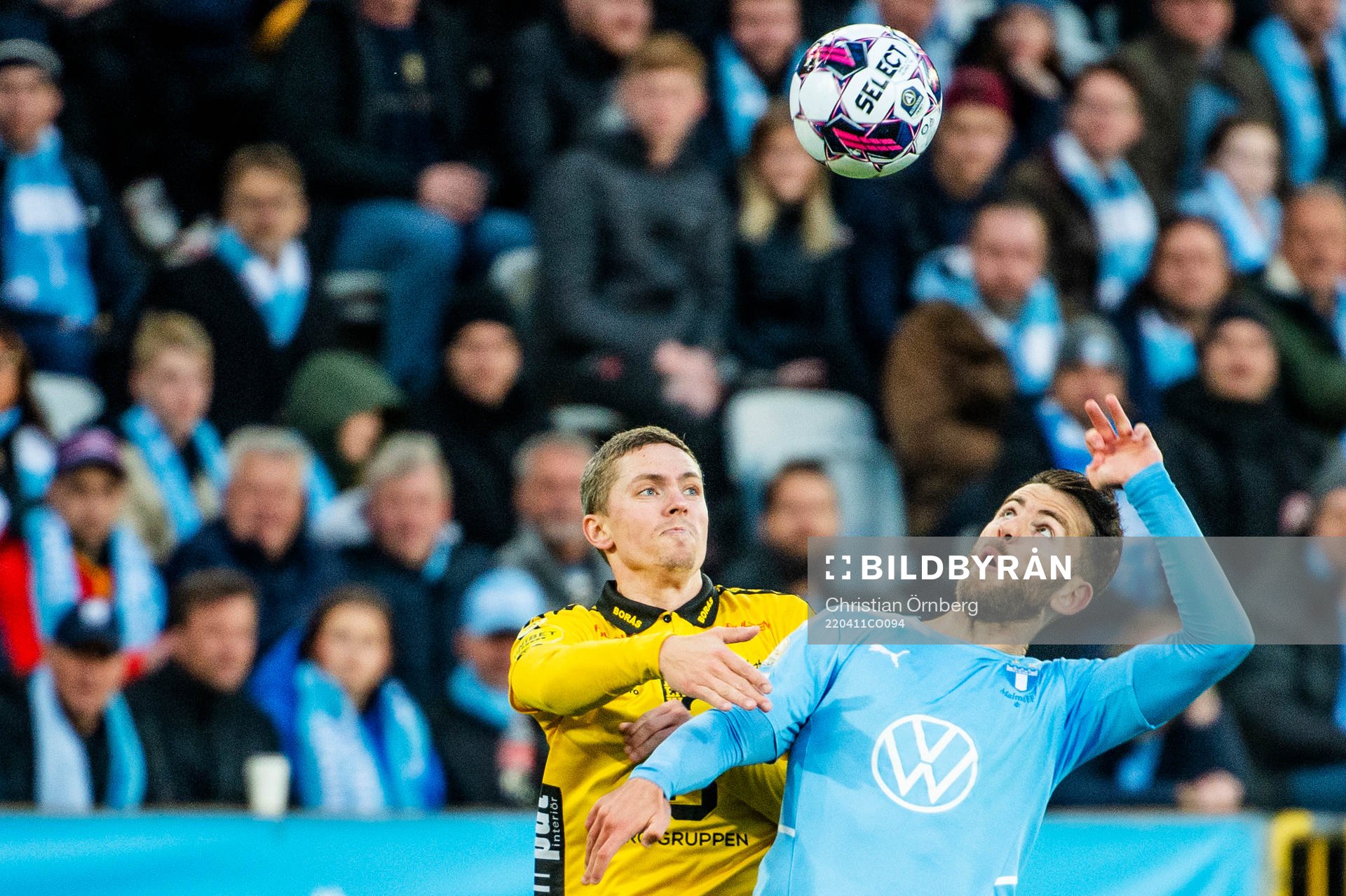 Elfsborgs André Ibsen Rømer mot Malmö FFs Erdal Rakip