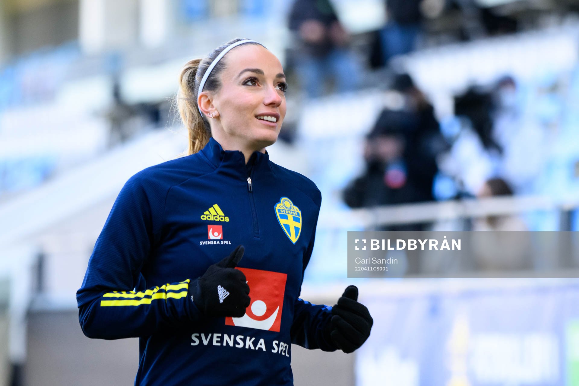 Kosovare Asllani of the Swedish women's national football