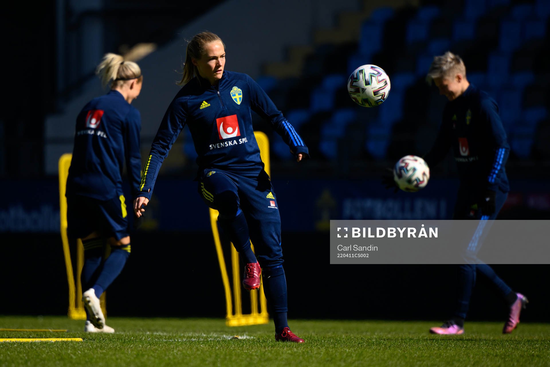 Magdalena Eriksson of the Swedish women's national football