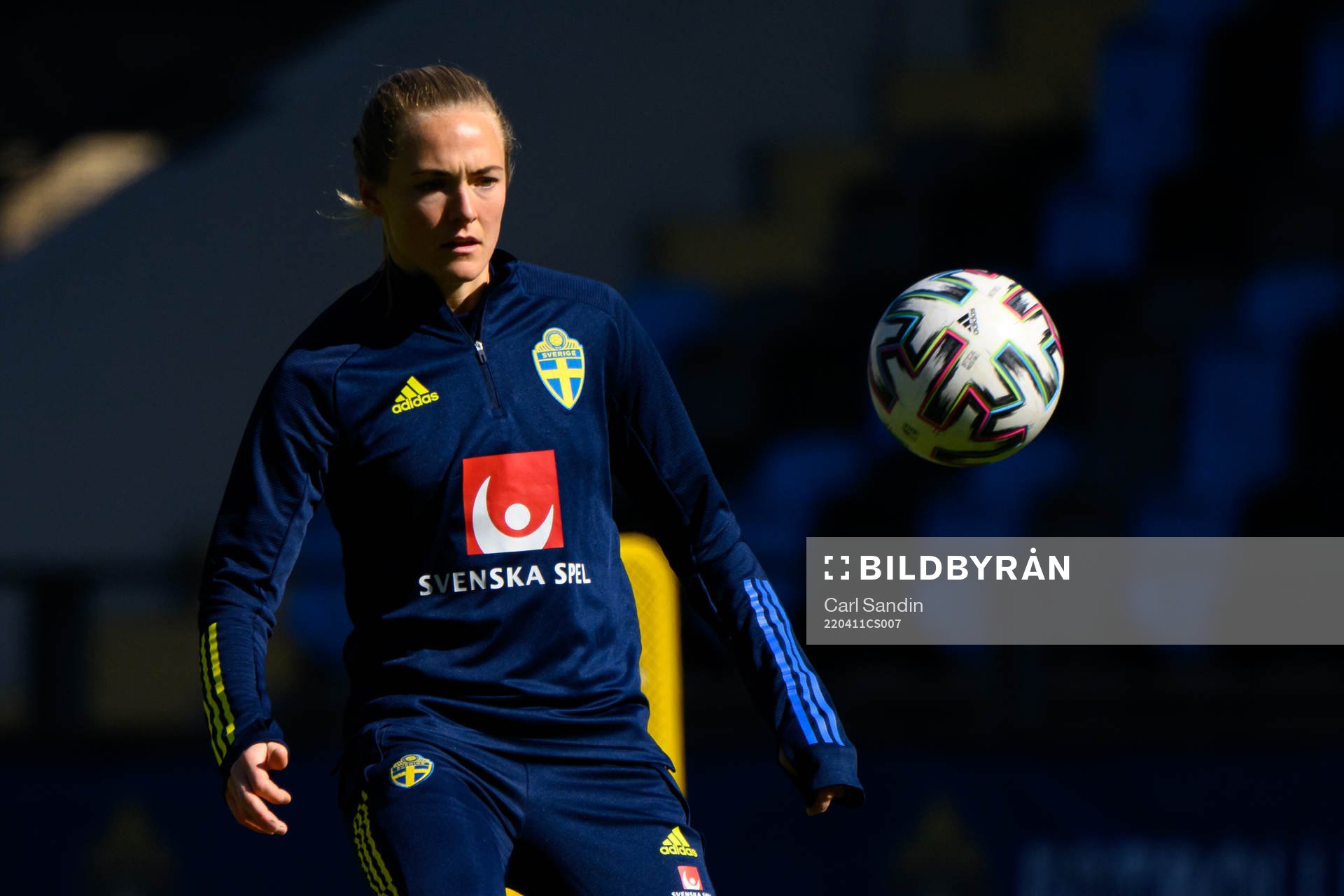 Magdalena Eriksson of the Swedish women's national football