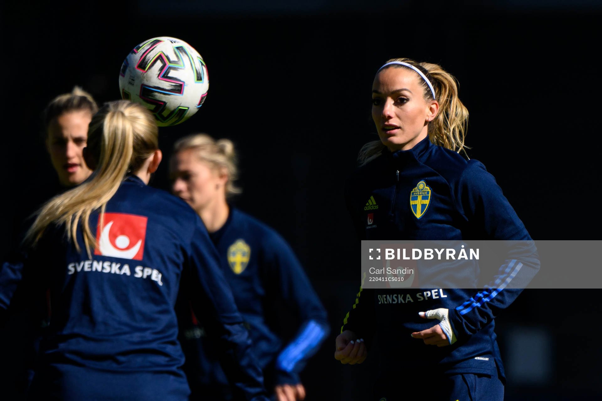 Kosovare Asllani of the Swedish women's national football