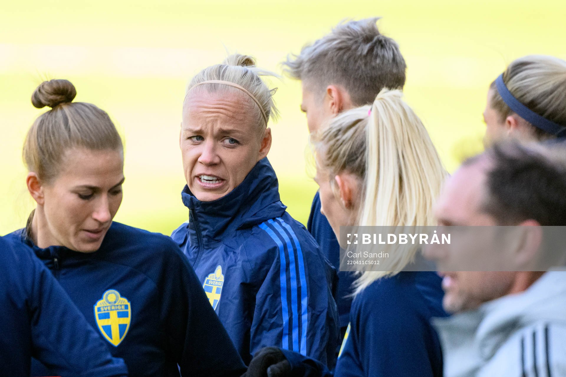 Caroline Seger of the Swedish women's national football team
