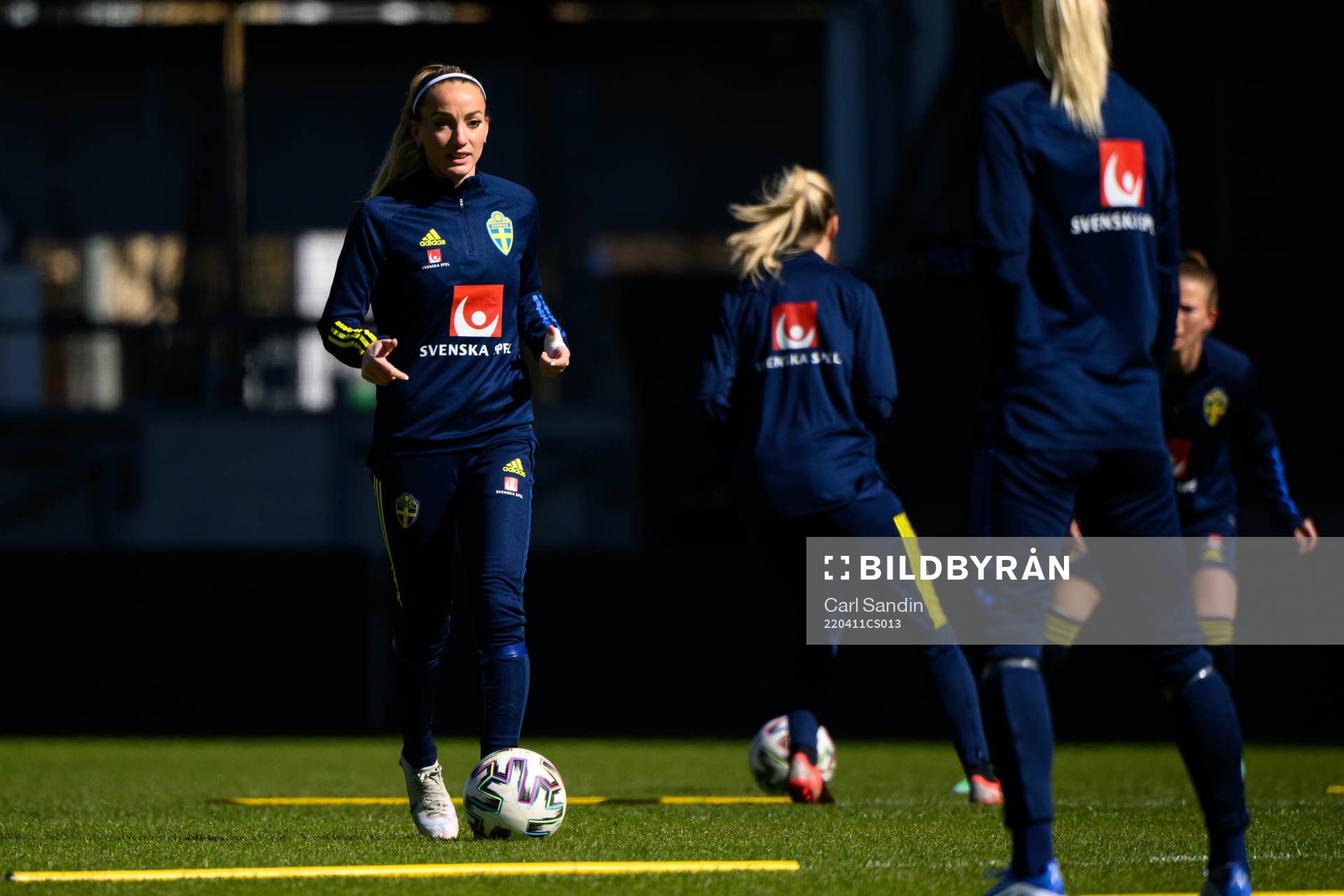 Kosovare Asllani of the Swedish women's national football