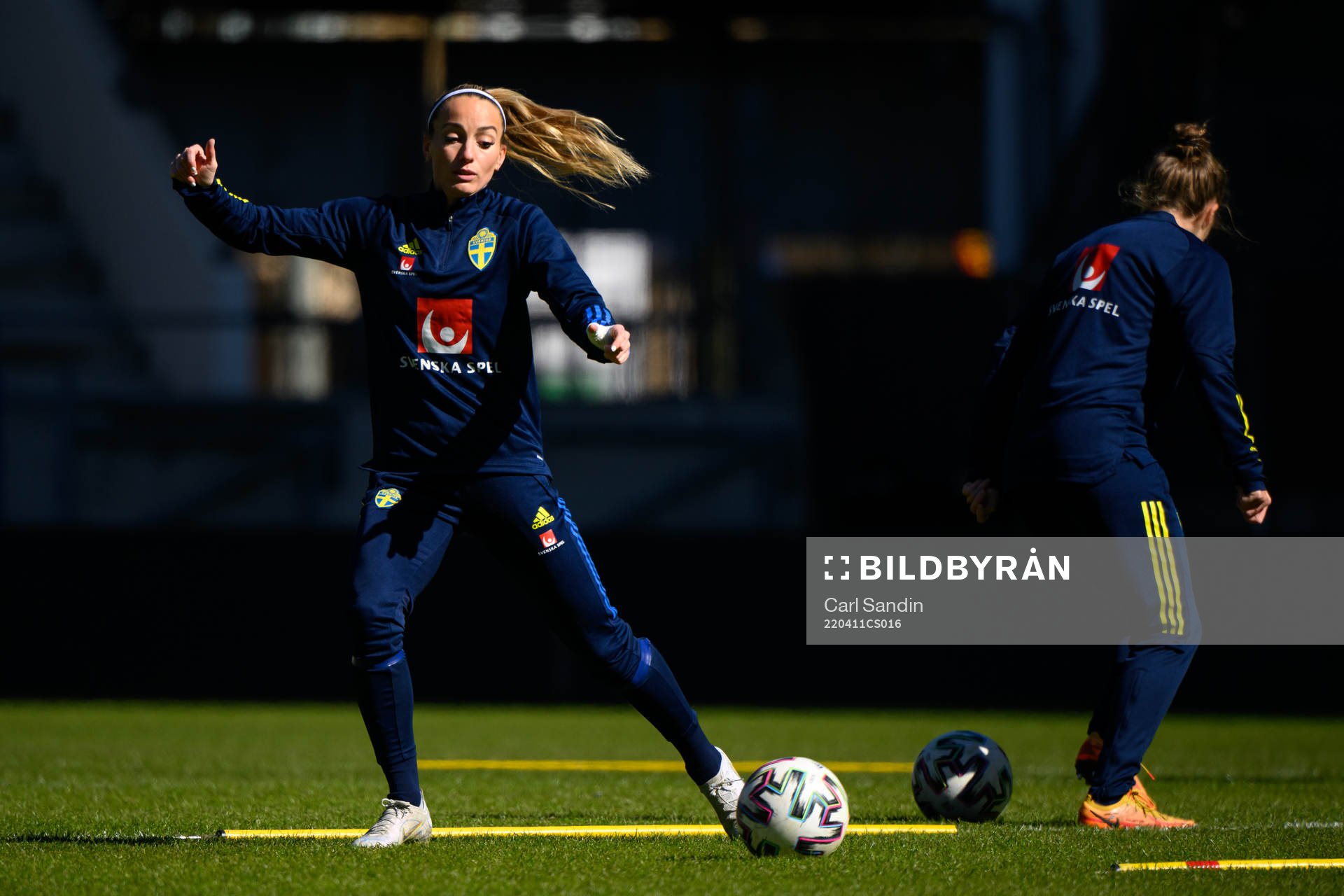 Kosovare Asllani of the Swedish women's national football