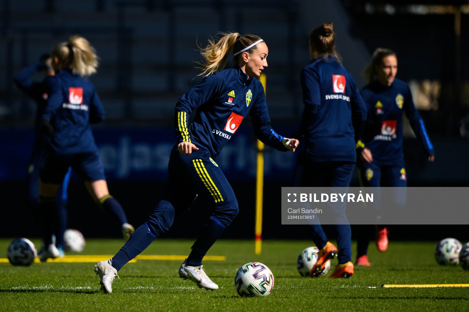 Kosovare Asllani of the Swedish women's national football