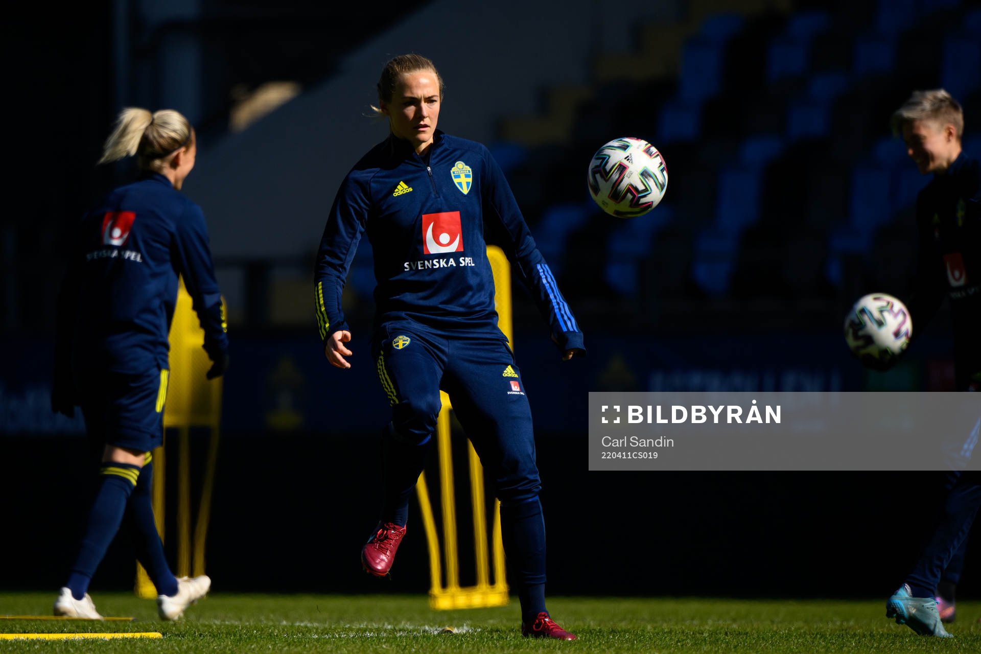 Magdalena Eriksson of the Swedish women's national football