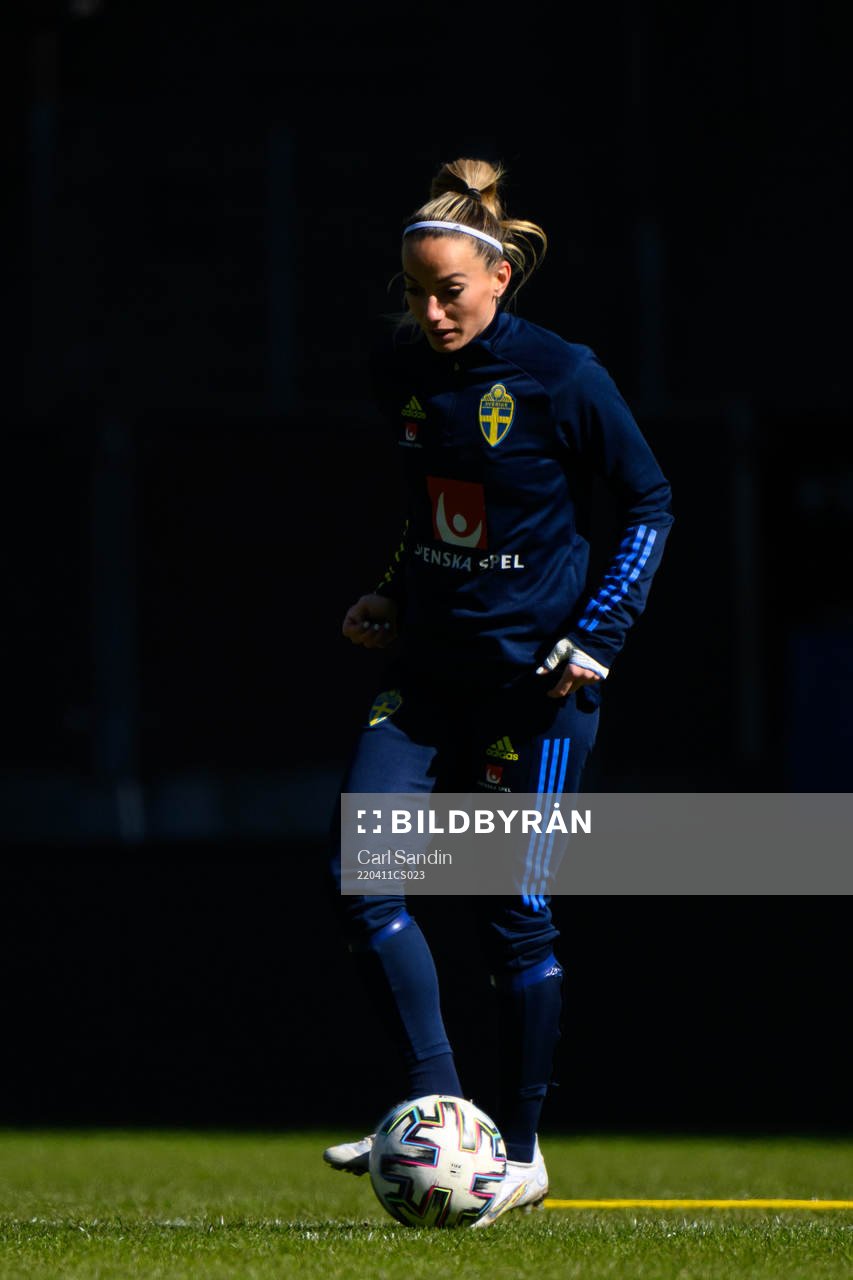 Kosovare Asllani of the Swedish women's national football