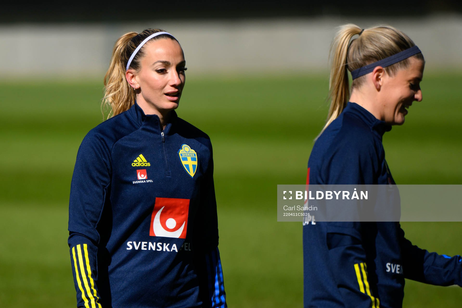 Kosovare Asllani of the Swedish women's national football