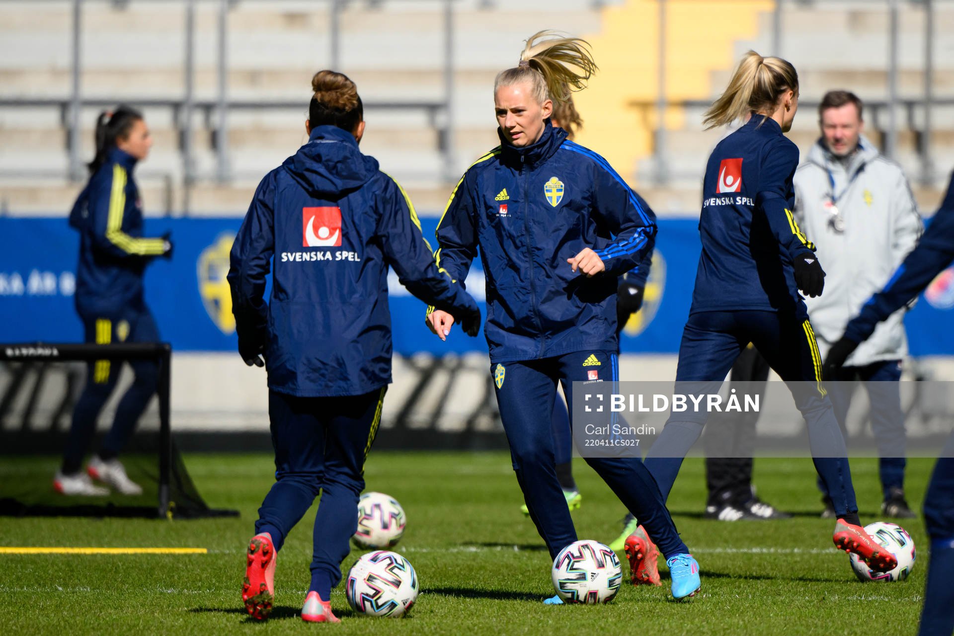 Stina Blackstenius of the Swedish women's national football