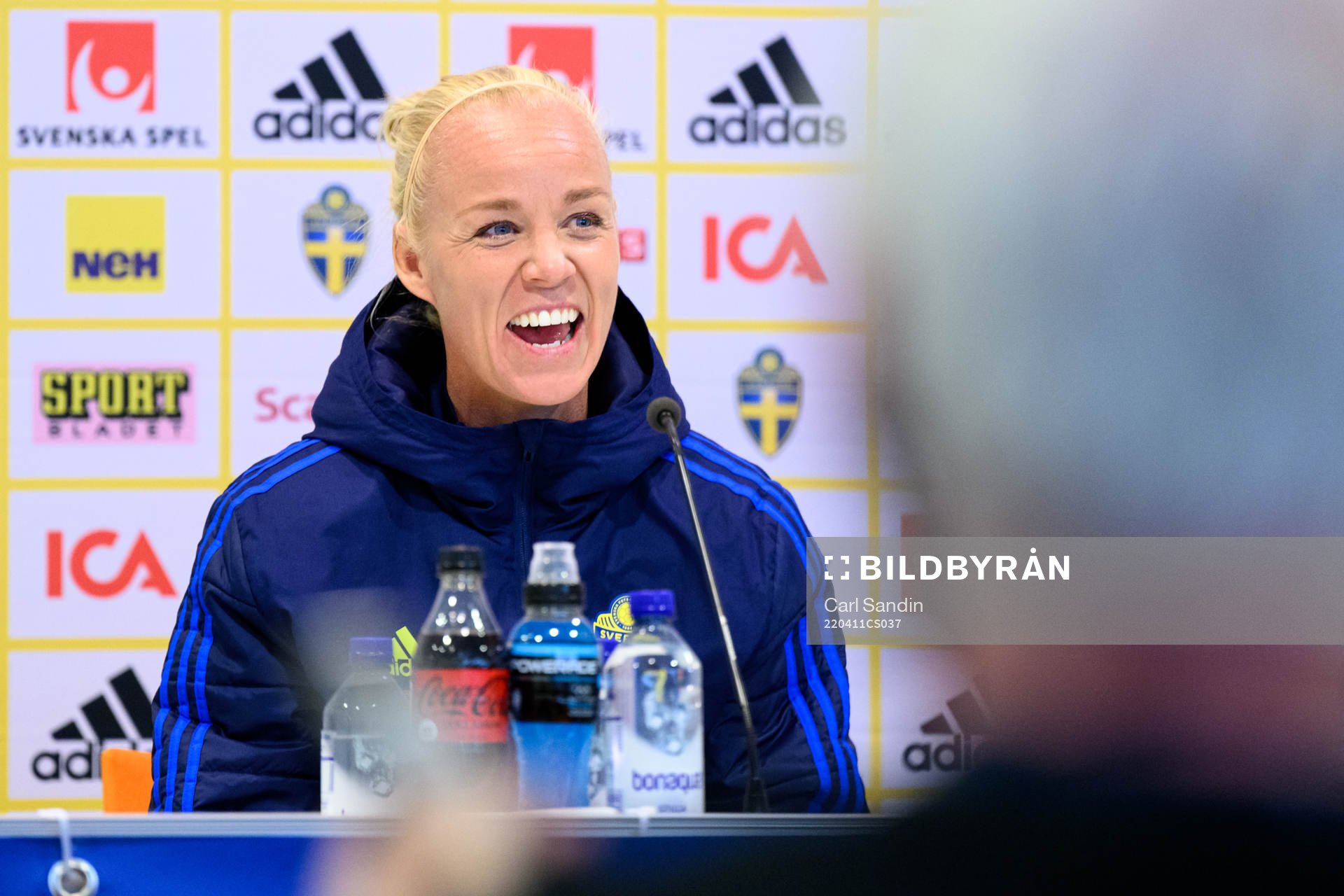 Caroline Seger of the Swedish women's national football