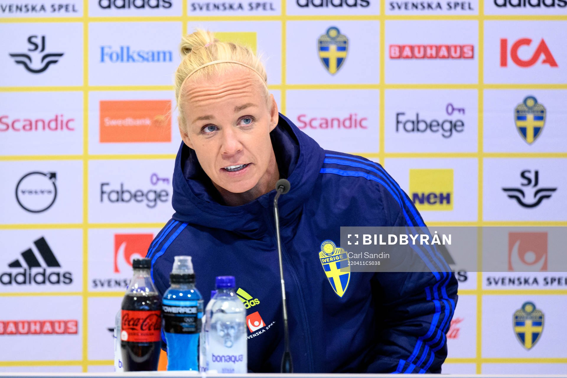 Caroline Seger of the Swedish women's national football