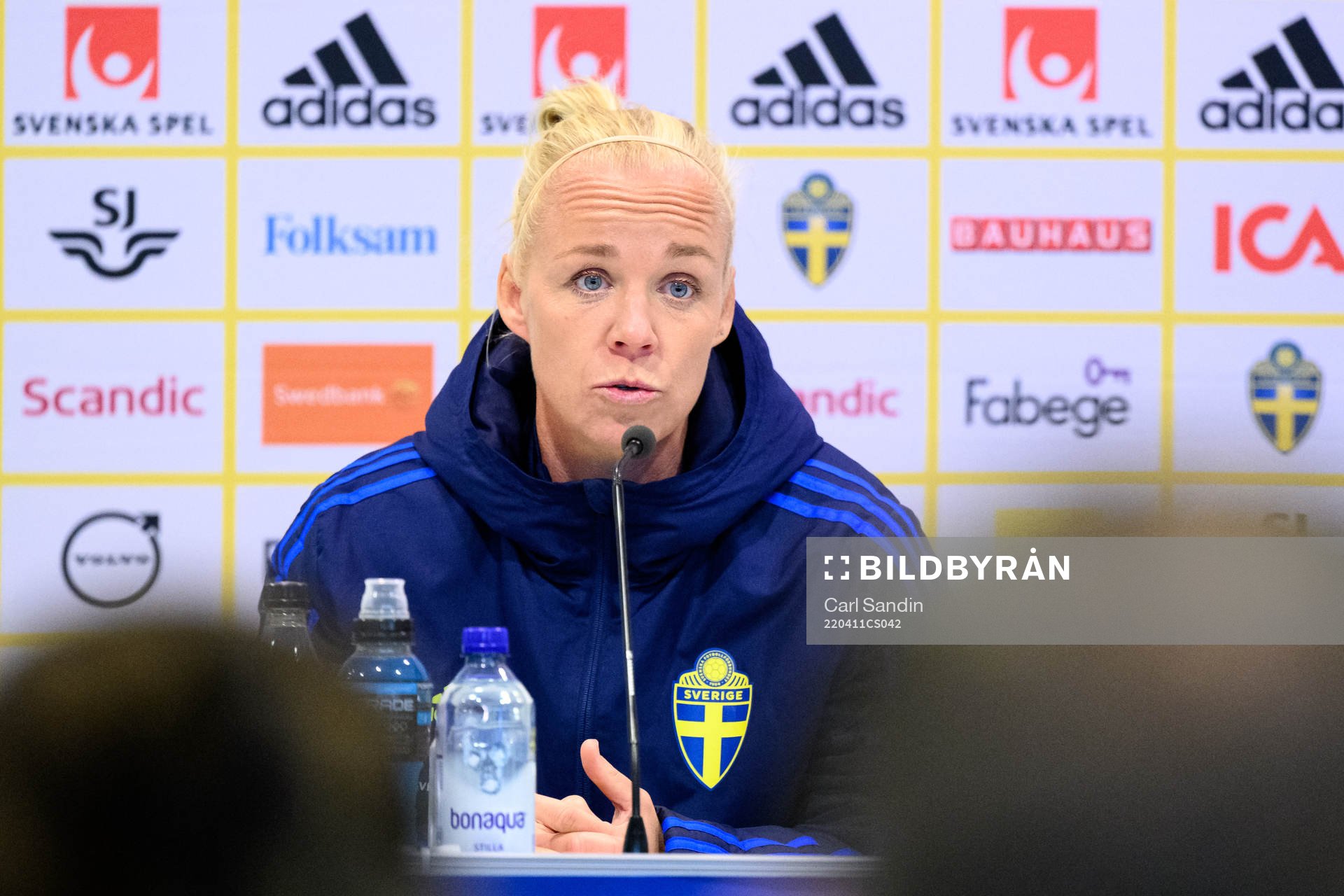 Caroline Seger of the Swedish women's national football