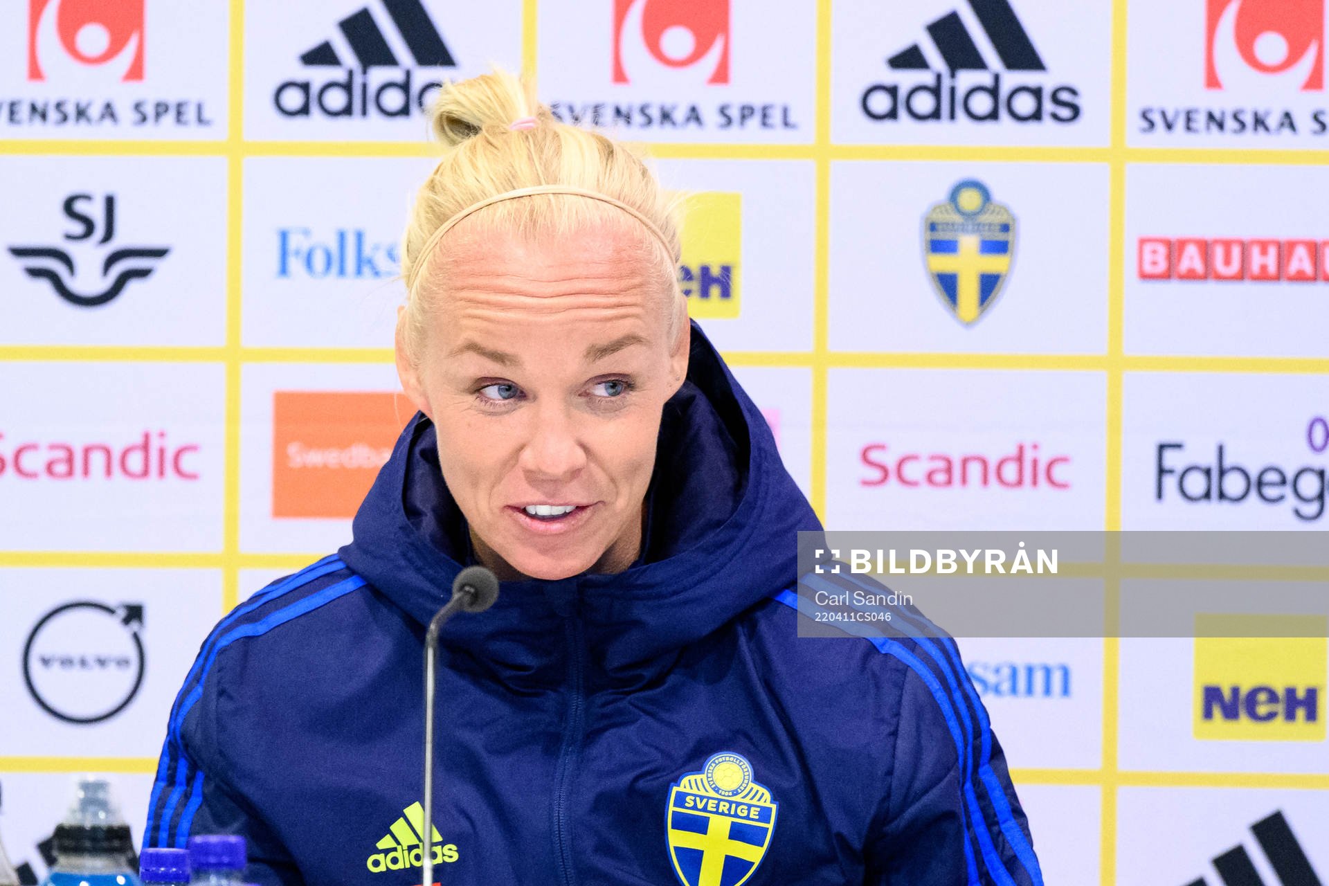 Caroline Seger of the Swedish women's national football