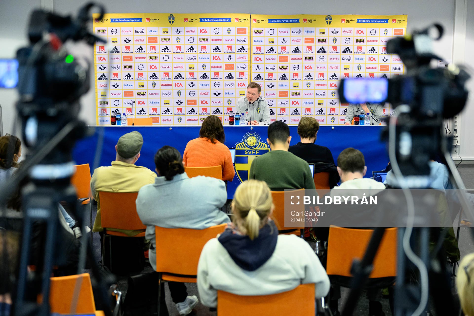 Head coach Peter Gerhardsson of the Swedish women's