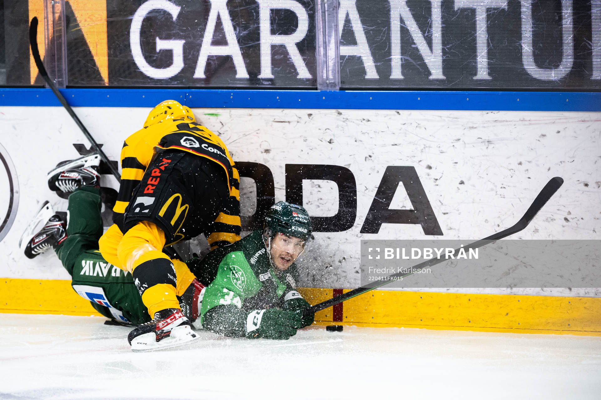 Skellefteås Adam Wilsby och Färjestads Michael Lindqvist